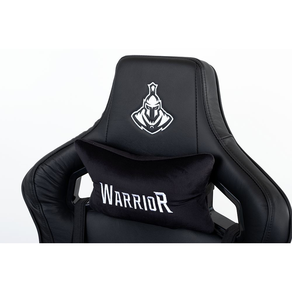 Ghế chơi Game WARRIOR GAMING CHAIR - Maiden Series - WGC309 - Real Leather Black
