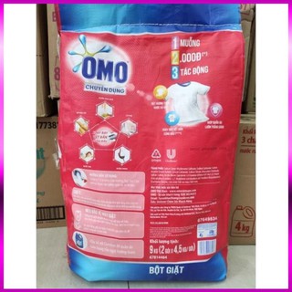 [MM1518] Bột Giặt OMO Chuyên Dụng 9kg( Dùng cho máy giặt cửa trên,cửa trước& giặt tay)