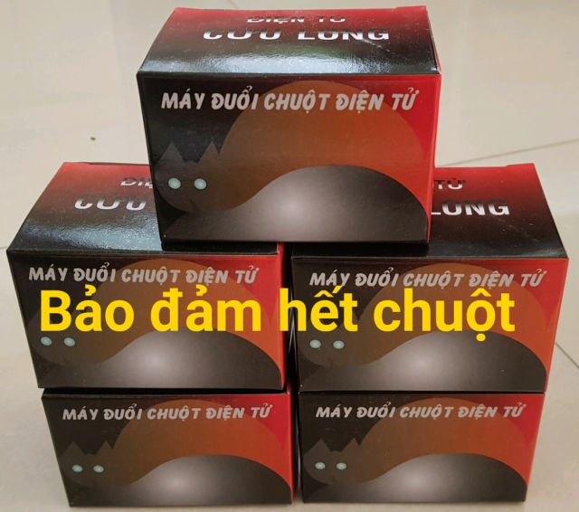 Máy đuổi chuột Cửu Long (có keo chịu nhiệt .chống thấm nước) - Thiết bị đuổi chuột sử dụng sóng siêu âm Cửu Long