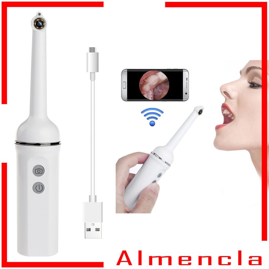 Nội soi máy ảnh nội soi Wifi bằng miệng Đèn LED có thể điều chỉnh không dây