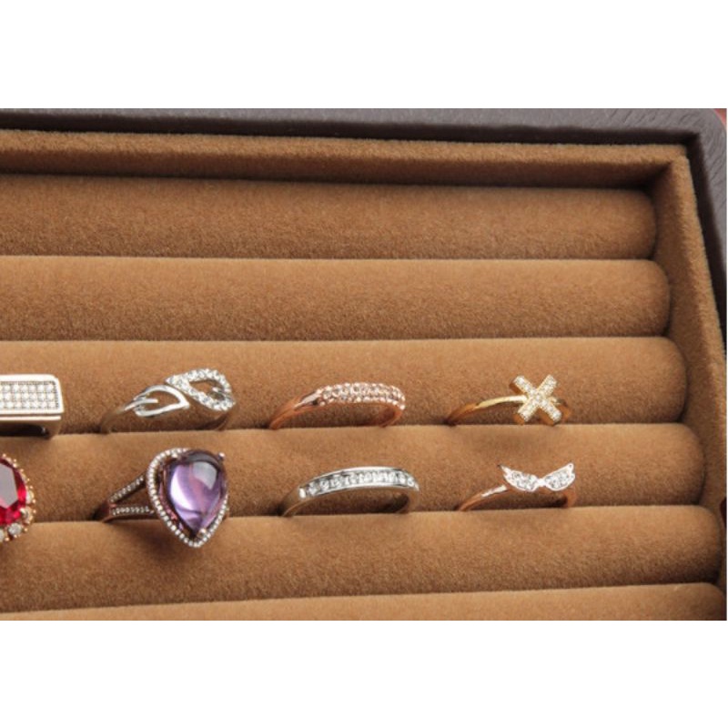 Vali HỘP ĐỰNG Trang Sức 3 Tầng Siêu Đẹp, Hàng Cao Cấp