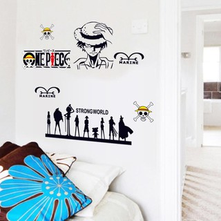 Decal dán tường One Piece - Luffy