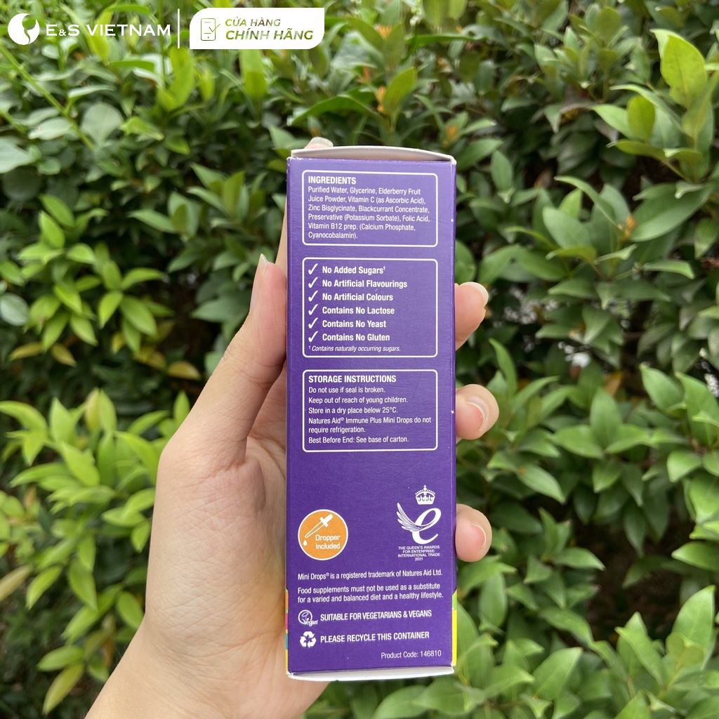 Kẽm cho trẻ trên 3th - ZinC, VtmC, Natures Aid giúp trẻ tăng sức đề kháng, giảm ốm vặt, hỗ trợ tiêu hóa