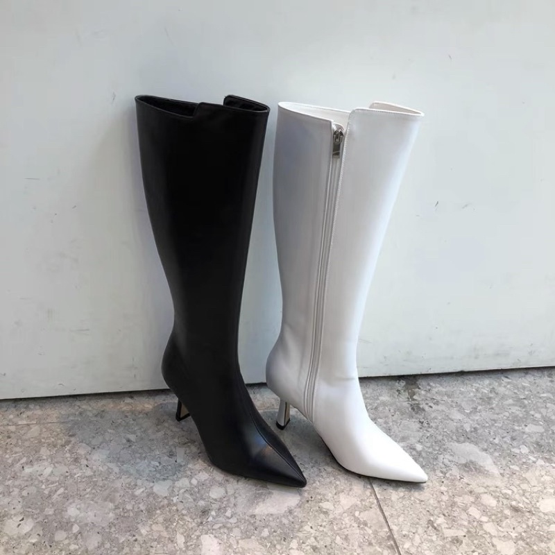 Boot da mũi nhọn MPB gót 7p hot