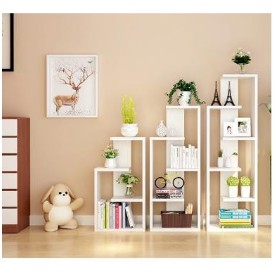 Kệ trang trí đứng siêu gọn gàng và đẹp mắt