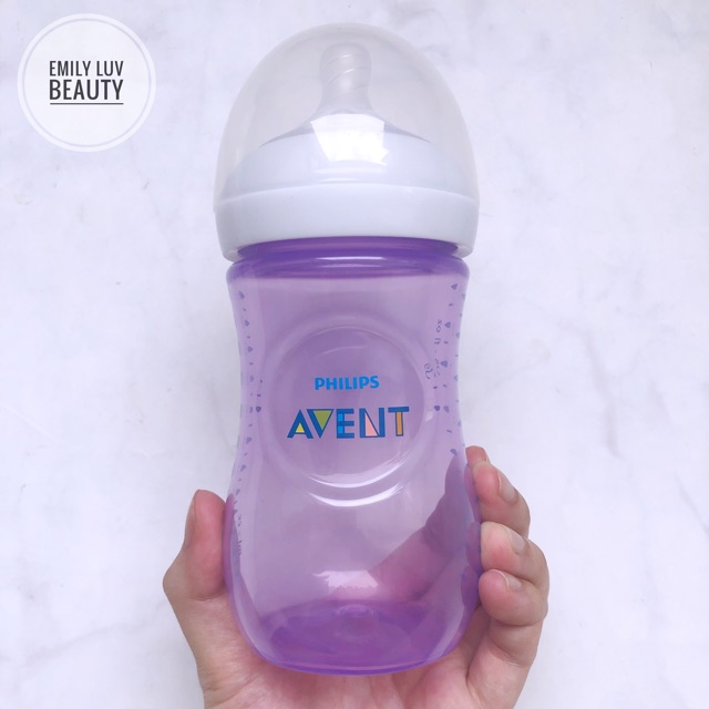 Bình sữa Avent Natural chống đầy hơi 125ml/260ml/330ml