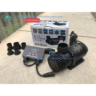 Bơm Jebao ACS, Máy bơm điều chỉnh lưu lượng ,Máy bơm bể cá, Bơm lọc, bơm tác hồ koi Jebao ACS