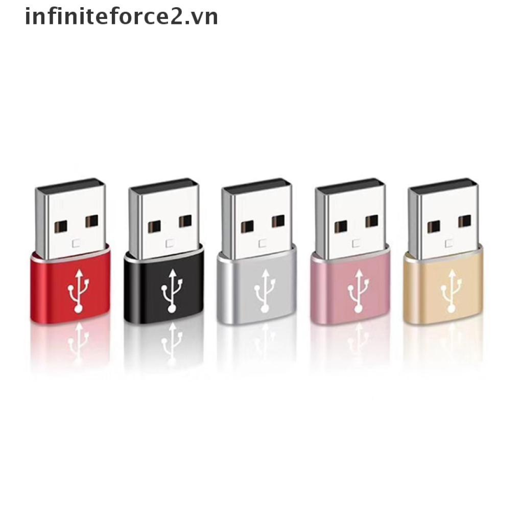 Set 2 Đầu Chuyển Đổi Usb C 3.1 Type C Sang Usb 3.0 Chuyên Dụng