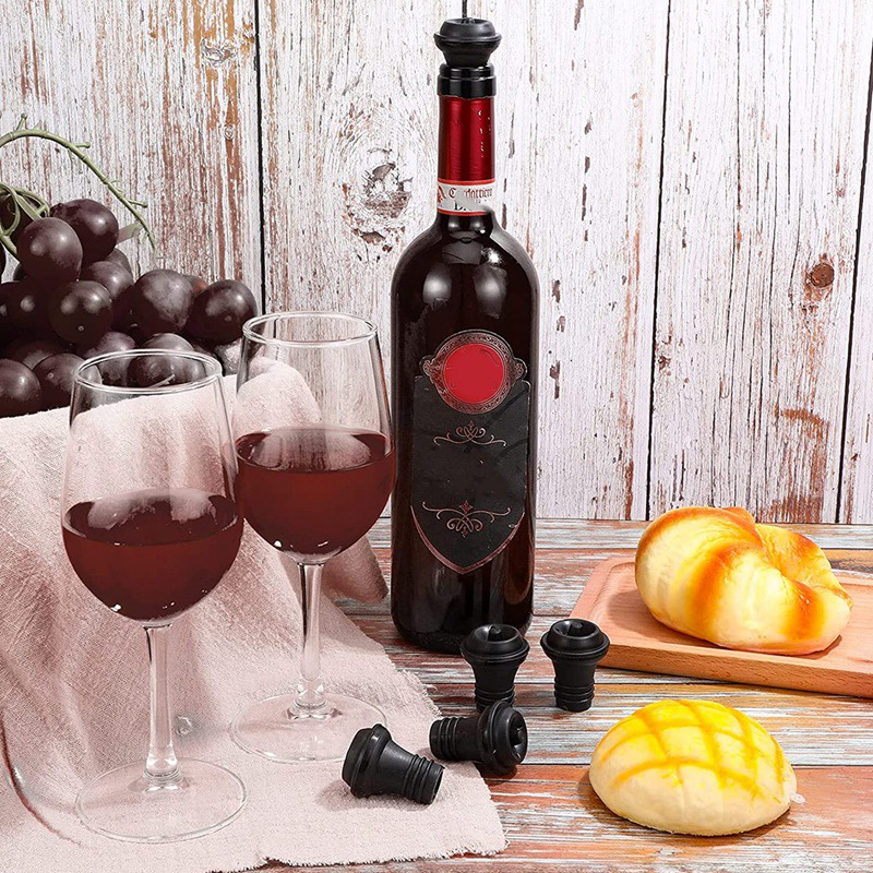 27 miếng Nút đậy rượu Máy bơm rượu có thể mở rộng Nắp đậy rượu chân không Bộ tiết kiệm rượu có thể tái sử dụng Nút chặn chân không Tiết kiệm rượu