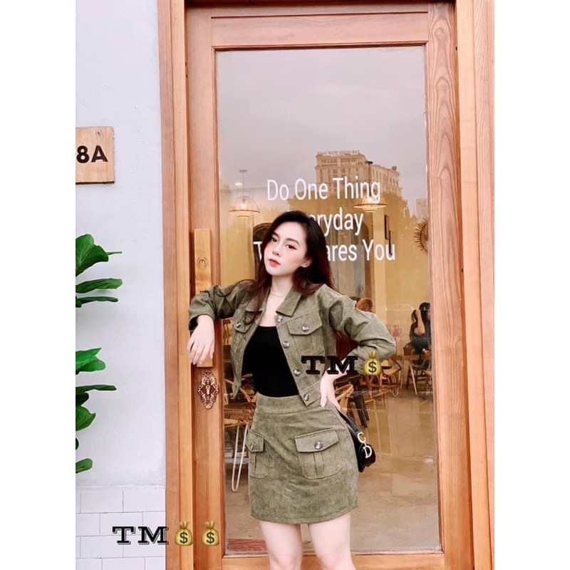 ❤️ ẢNH CHỤP THẬT SET BÒ ÁO + CHÂN VÁY #195