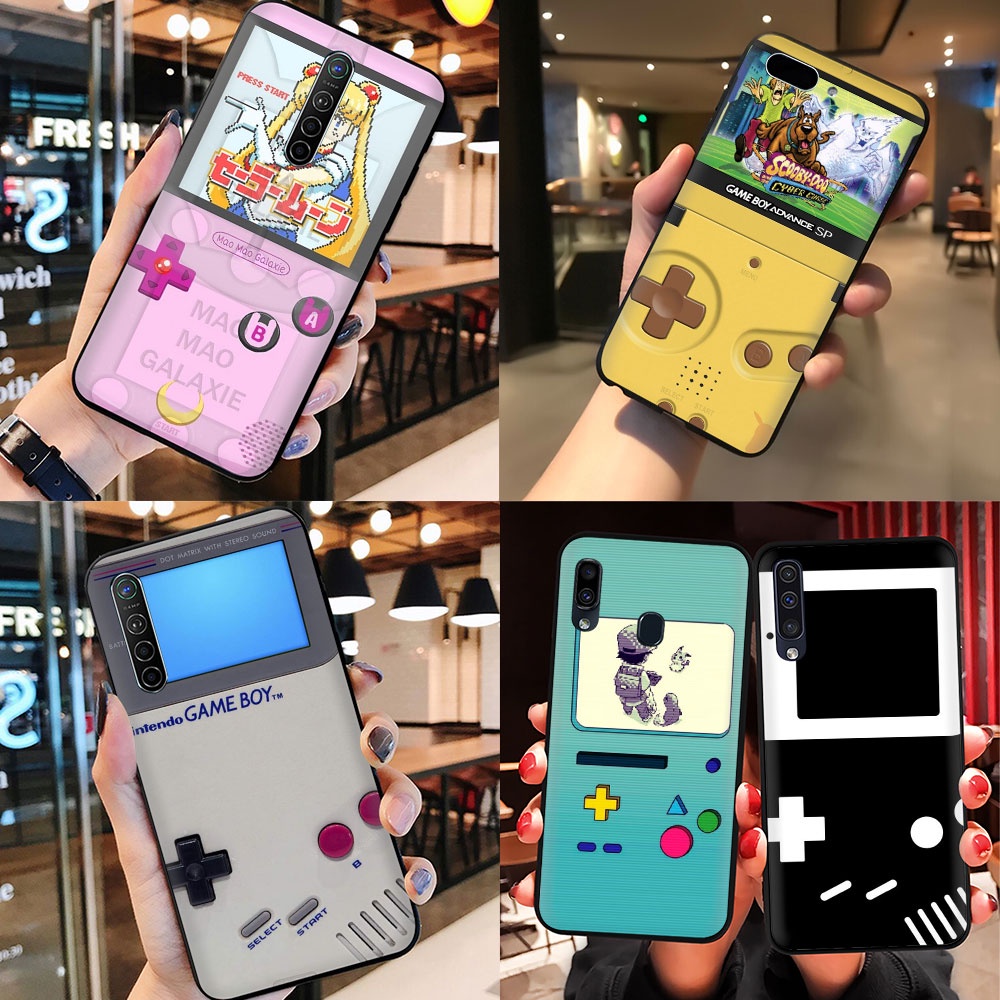 Ốp Điện Thoại Mềm Hình Máy Chơi Game Cho Samsung A10 A10S A20 A20S A30 A30S A50 A50S A70 A70S SS7W10