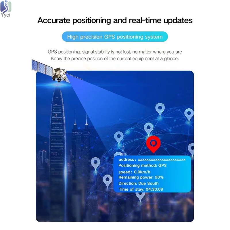 Thiết Bị Định Vị Mini Thông Minh Có Nam Châm Chống Trộm Cho Xe Hơi
