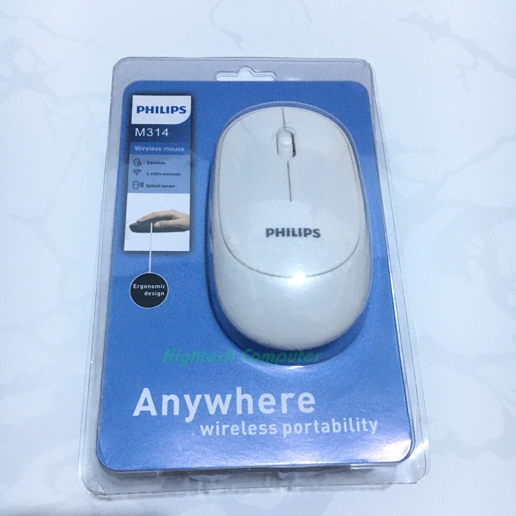 Chuột không dây PHILIPS M314 Silent - BH 12T