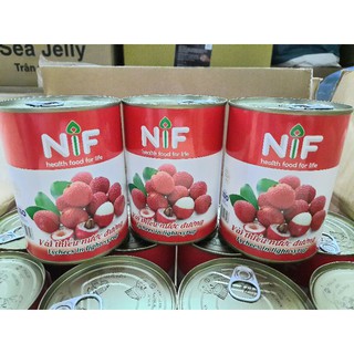 [FREESHIP 50K] Vải thiều nước đường NIF 560g