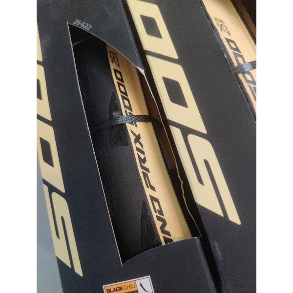 Lốp  xe đạp Continental Grandprix 5000 cream 700x25 chính hãng,  sản xuất Đức