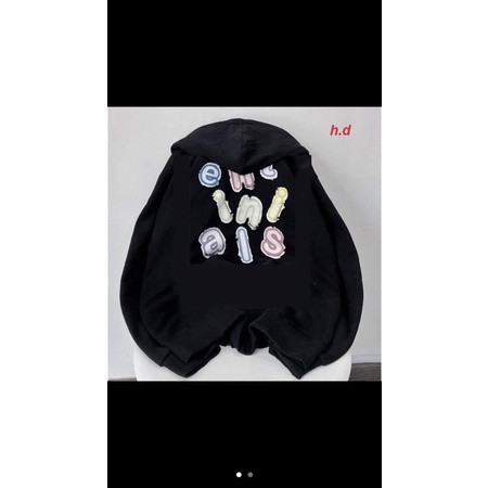Áo khoác hoodie khoá bo tay ARI Ulzzang🌵Áo form rộng dài nỉ chất đẹp hàng quảng châu | BigBuy360 - bigbuy360.vn