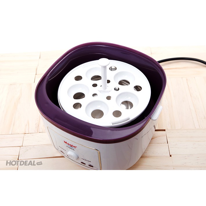 Hộp hâm nấu cơm điện MAGIC KOREA A-06 3 tầng công suất 250W nấu hâm giữ nhiệt bảo hành 12 tháng | BigBuy360 - bigbuy360.vn