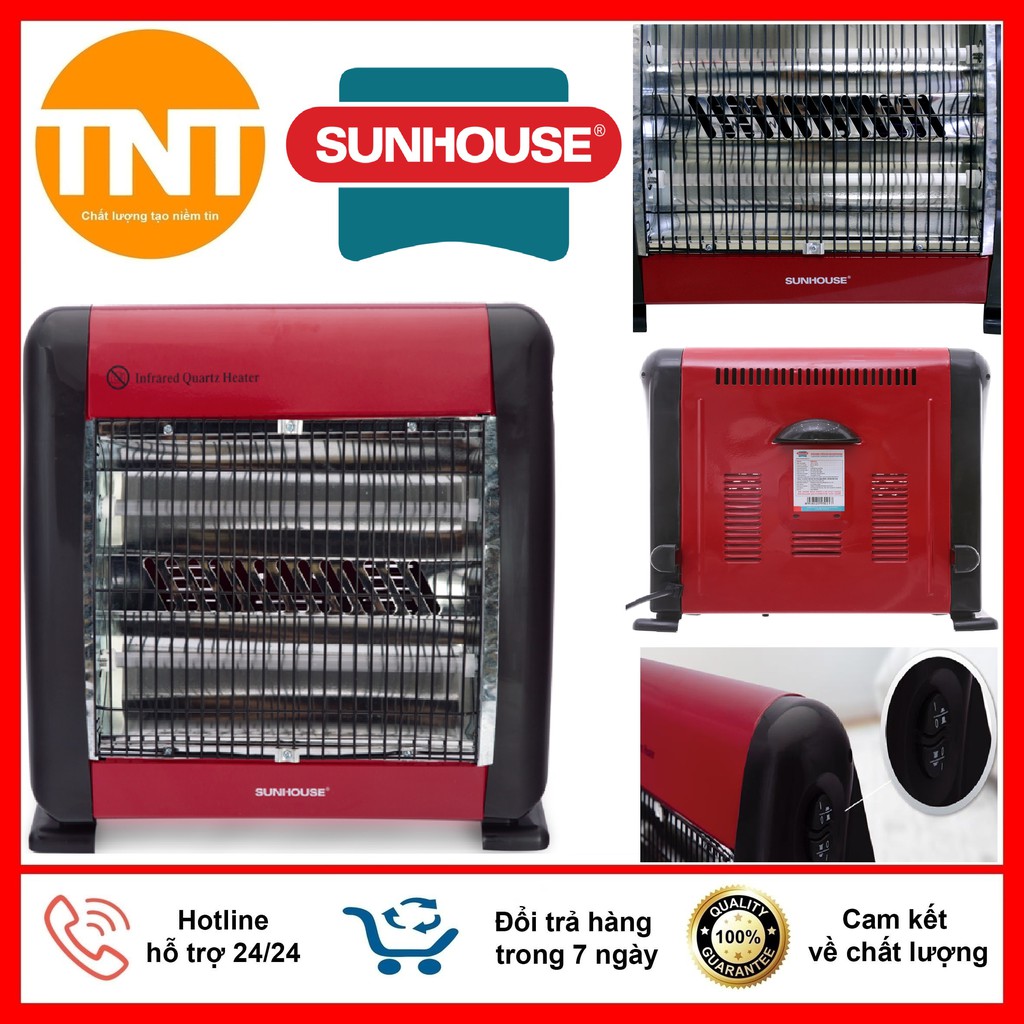 Máy Sưởi Điện Hồng Ngoại SUNHOUSE SHD7013 An Toàn Tiện Ích