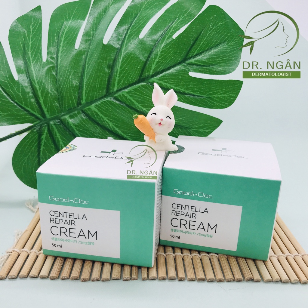 KEM RAU MÁ GOODNDOC CENTELLA REPAIR CREAM- Phục hồi da, giảm thâm nám, dưỡng trắng sáng, chống lão hóa | BigBuy360 - bigbuy360.vn