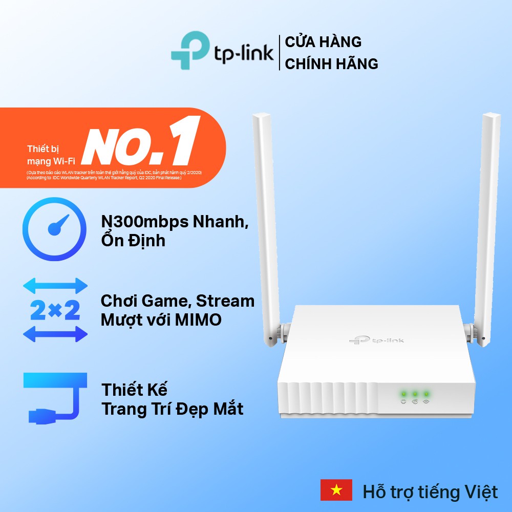 Bộ phát wifi TP-Link TL-WR 820N Chuẩn N300Mbps