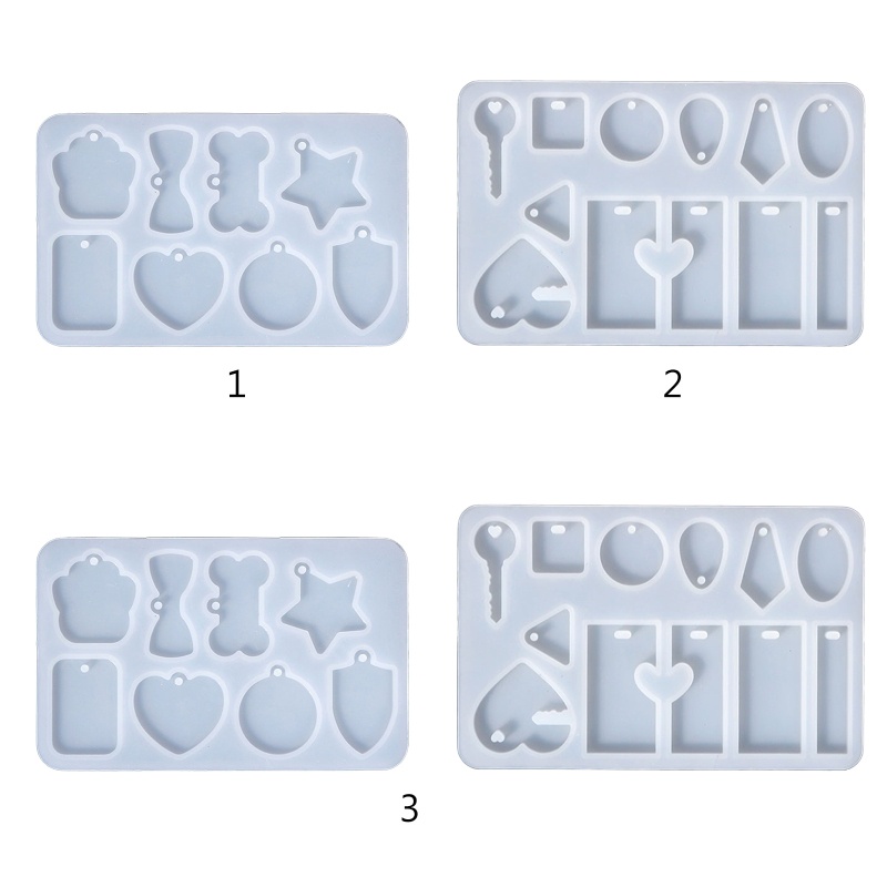 Khuôn silicone làm mặt dây chuyền resin