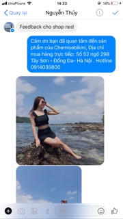 Set bikini / Bộ bơi 2 mảnh Hàn quốc