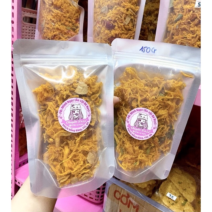 Khô gà Lá Chanh - Bơ Tỏi 150G
