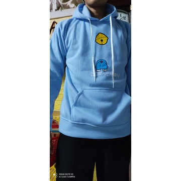 Áo hoodie Doremon form rộng freeship,Áo khoác nỉ bông Doremi dễ thương kèm video