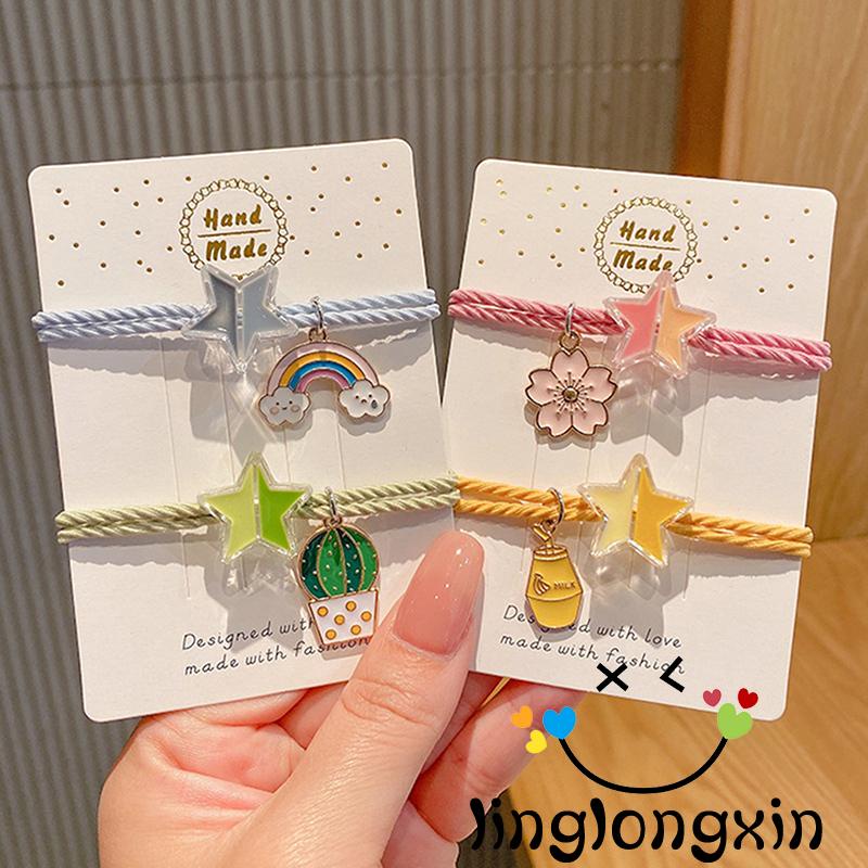 Dây cột tóc co giãn mềm mại dễ thương cho bé gái