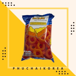 Bánh Vòng Phô Mai Miaow Miaow - Snack Phô Mai (bịch 60g)