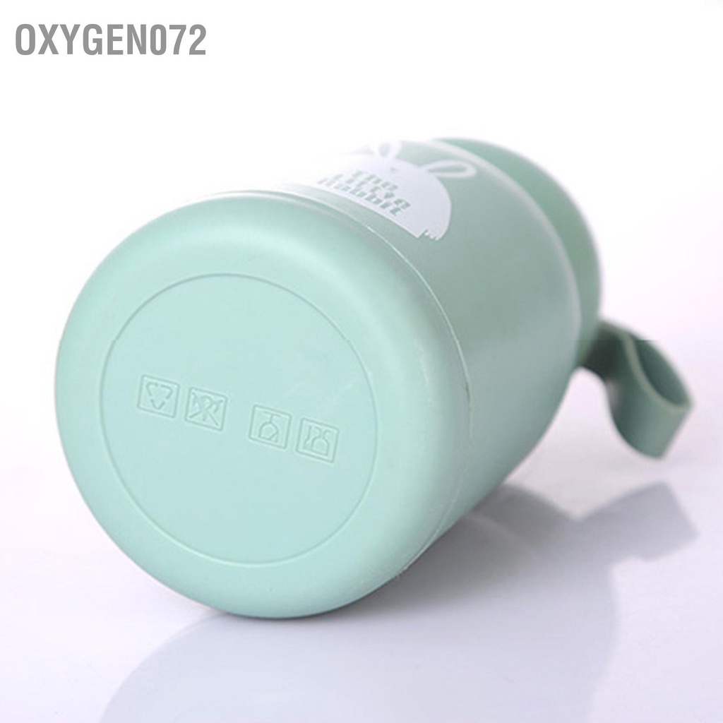 Oxygen072 Double Layer Insulated Mug 330ml Good Sealing Small Portable Cute Rabbits for Travelling Outdoor Sports Ly giữ nhiệt cốc giữ nhiệt