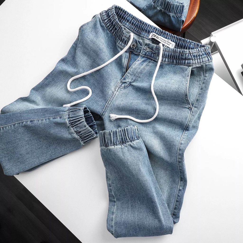 Quần Jean Gấu Bo Dáng Slim Fit - 2021QB09