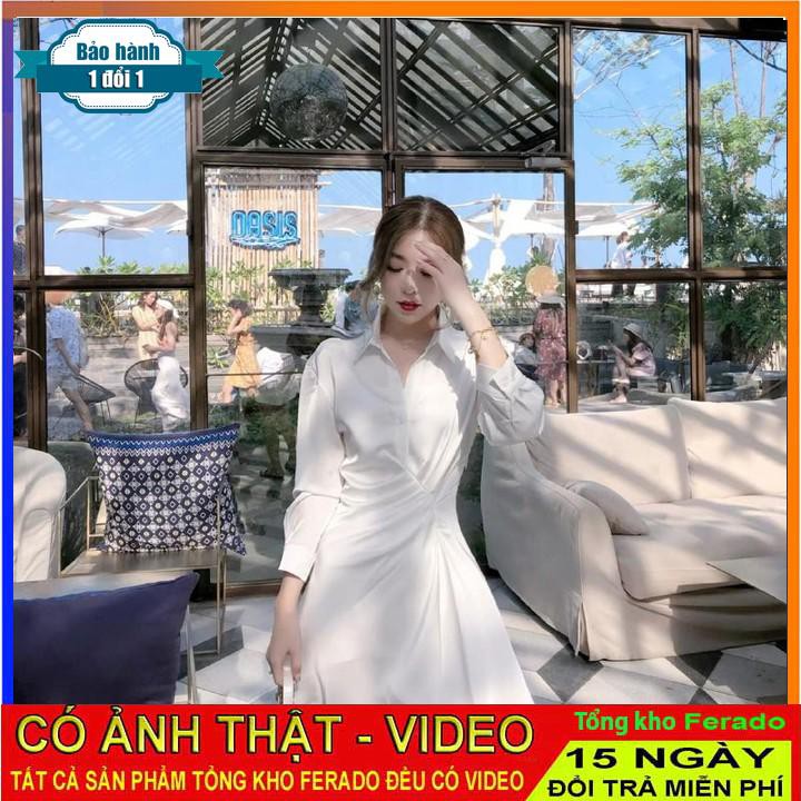 [ xả kho ] MiD Đầm trắng tuýp Nhật V1315 xoắn eo lạ mắt Mie Design kèm ảnh thật