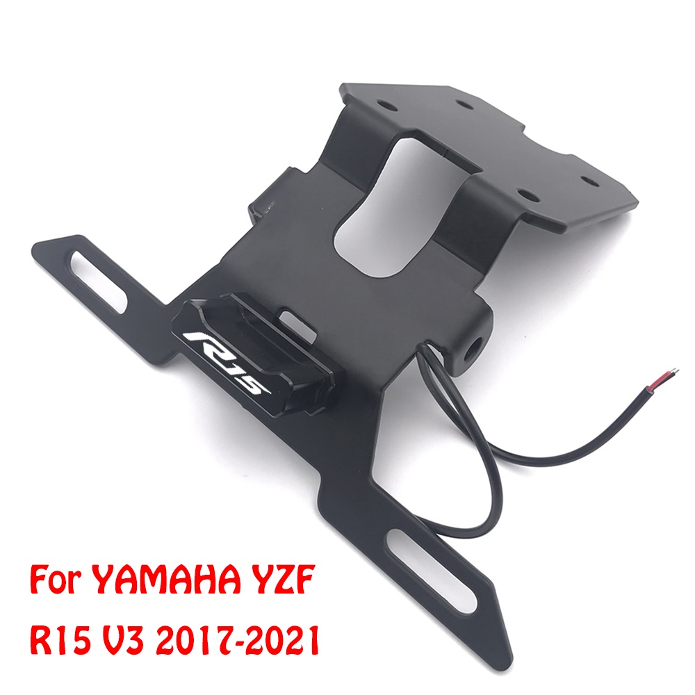 Giá Đỡ Biển Số Xe Gọn Gàng Cho YAMAHA YZF R15 V3 2017 2018 2019 2020 2021