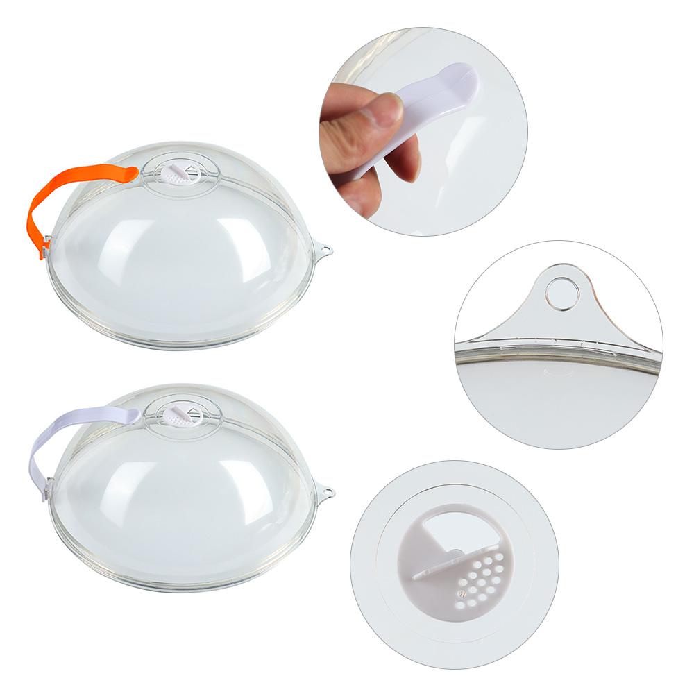 Nắp Đậy Tô / Đĩa Bằng Silicone PP Cấp Thực Phẩm Chống Văng