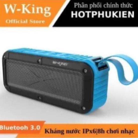 Loa di động Bluetooth thể thao kháng nước kháng bụi IPx6 chính hãng W-King S20