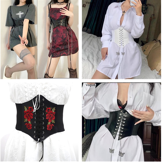 Thắt Lưng Da Bản To Co Dãn Tốt Cho Nữ