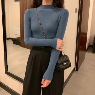 Áo Len Tăm Cổ 3 phân Nhiều Màu