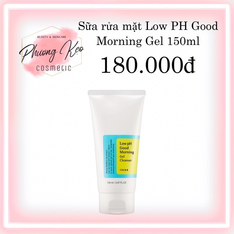 [Hàng có sẵn ] Sữa rửa mặt Cosrx Low PH Good Morning Gel Cleanser