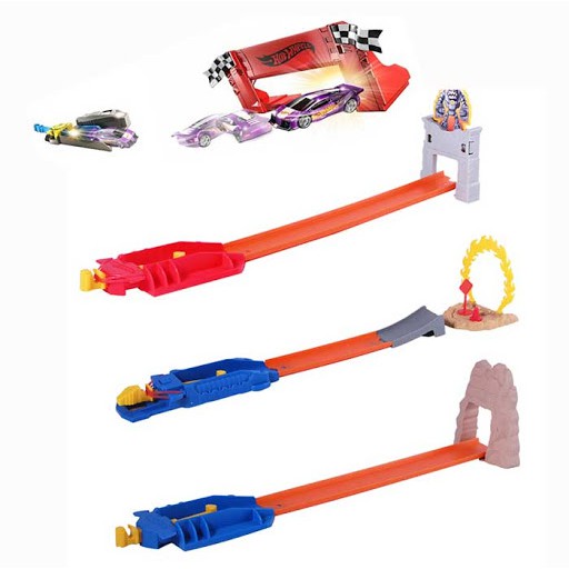 Đồ chơi Bộ đường đua cơ bản HOT WHEELS - BLR01 (Kèm 01 xe Hot Wheels tỉ lệ 1:64)