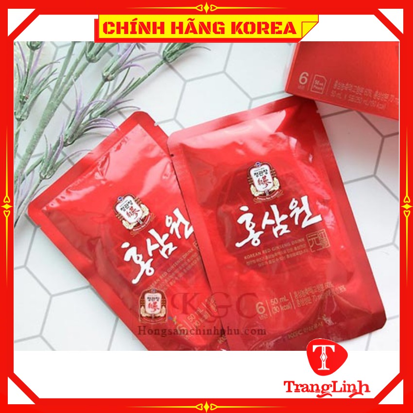 Nước hồng sâm KGC chính phủ hàn quốc Cheong Kwan Jang hộp 30 gói, khanhlinhkorea