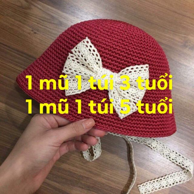2 set mũ túi hdhdhdh