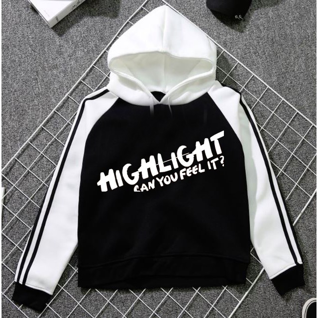 Áo Hoodie HIGHLIGHT PLZ DON'T BE SAD CAN YOU FEEL IT? CALLING YOU