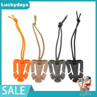 Khóa cài giữ dây đai ba lô EDC có dây co giãn bền dành cho đi du lịch/ hoạt động ngoài trời