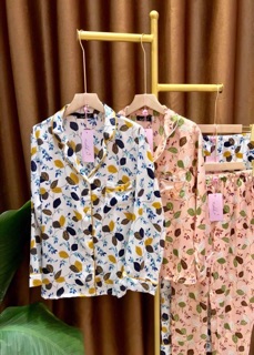 Bộ lụa dài tay Nohk