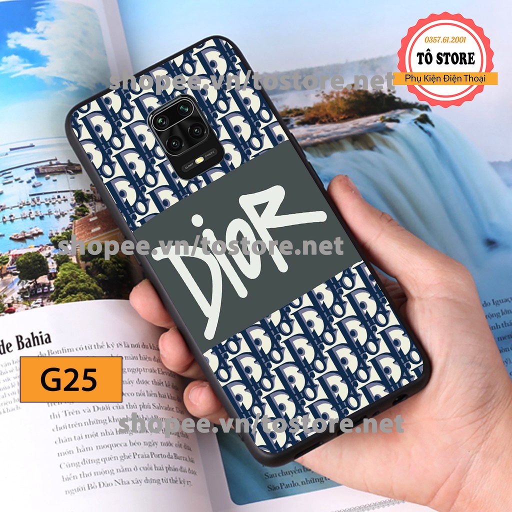 Ốp lưng Xioami Redmi Note 9s / Redmi Note 9 Pro / Redmi Note 9 / Redmi 9 in hình GC/LV/DIOR cao cấp
