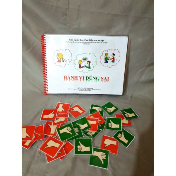 Học liệu hành vi đúng - sai