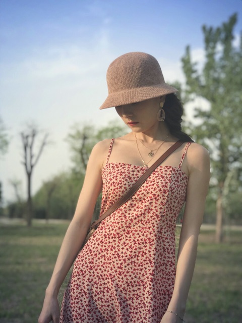 [BỘ SƯU TẬP] List váy hai dây hoa nhí nhiều màu sắc Ulzzang đi biển, đi du lịch, picnic siêu xinh ❤️