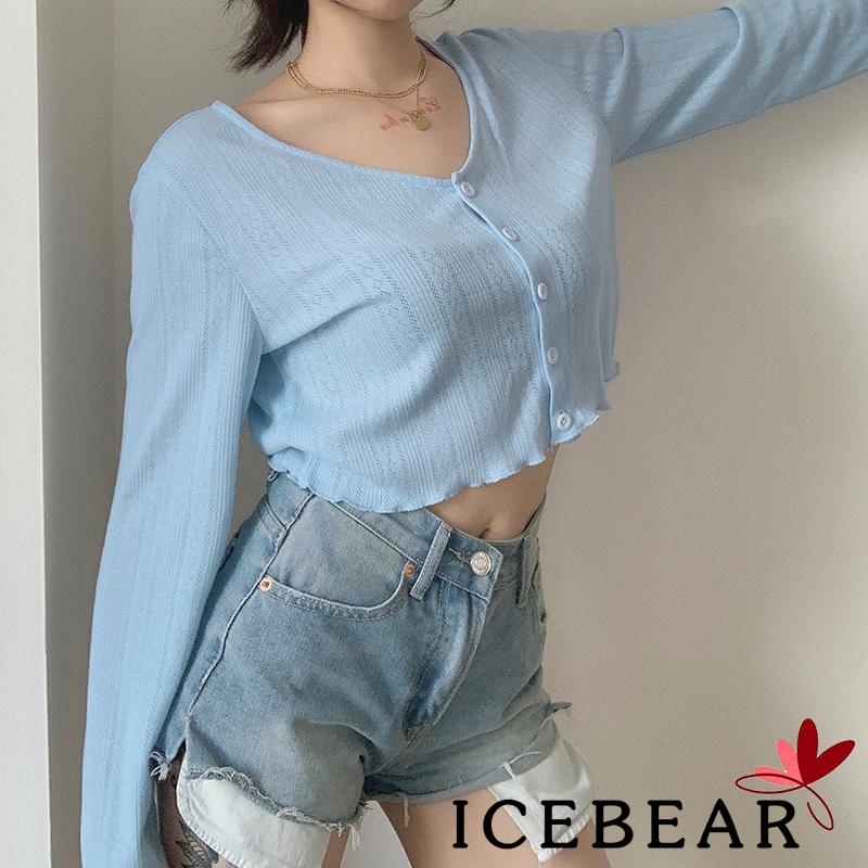 Áo Khoác Nữ Tay Dài Cổ Chữ V Thời Trang Quyến Rũ