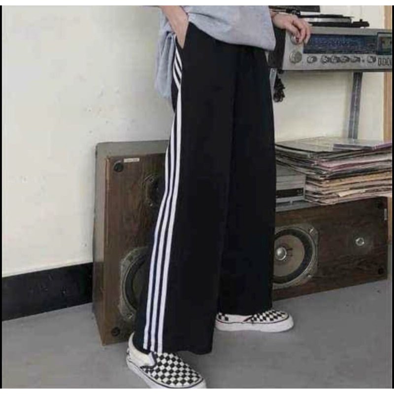 Quần ống rộng 3 sọc thể thao cá tính 1991xshop